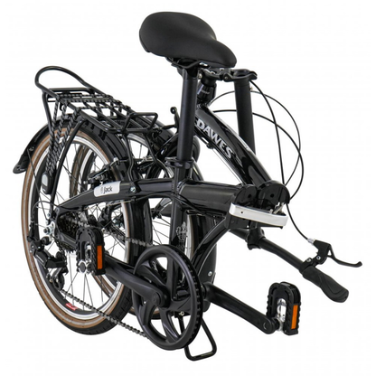 Dawes Jack Folding Bike – Lightweight 20” 7-Speed Compact Commuter Bicycle