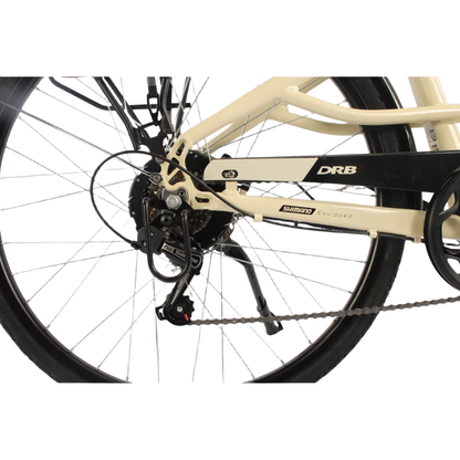 Dallingridge Harlow V3 Step Through Hybrid Electric Bike 700c 14Ah – Cream