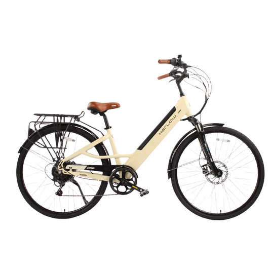 Dallingridge Harlow V3 Step Through Hybrid Electric Bike 700c 14Ah – Cream