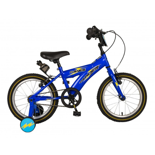 Dawes 16” Thunder Kids Bike – MTB Style Boys Bike with Mudguards & Number Plate | UK