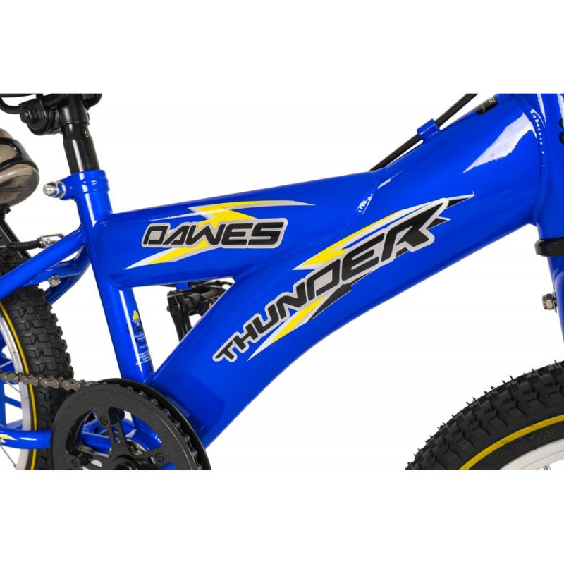 Dawes 16” Thunder Kids Bike – MTB Style Boys Bike with Mudguards & Number Plate | UK