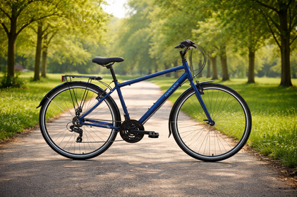 Dawes Venture 2.0 EQ Hybrid Bike – Lightweight Aluminium Commuter Bike with Rack & Mudguards