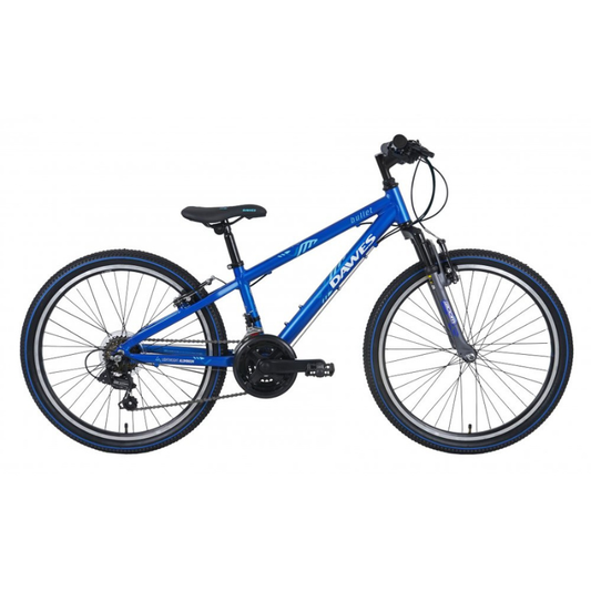 Dawes Bulletr 24" Blue children's bicycle on a white background