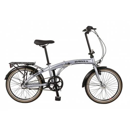 Dawes Diamond Folding Bike – 20” 3-Speed Folding Bicycle | Lightweight Commuter Bike UK