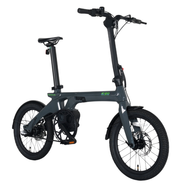 E_GO CARBON LITE 3S Carbon Fiber Folding E-Bike 75Nm 15.3KG 15.5MPH 250w