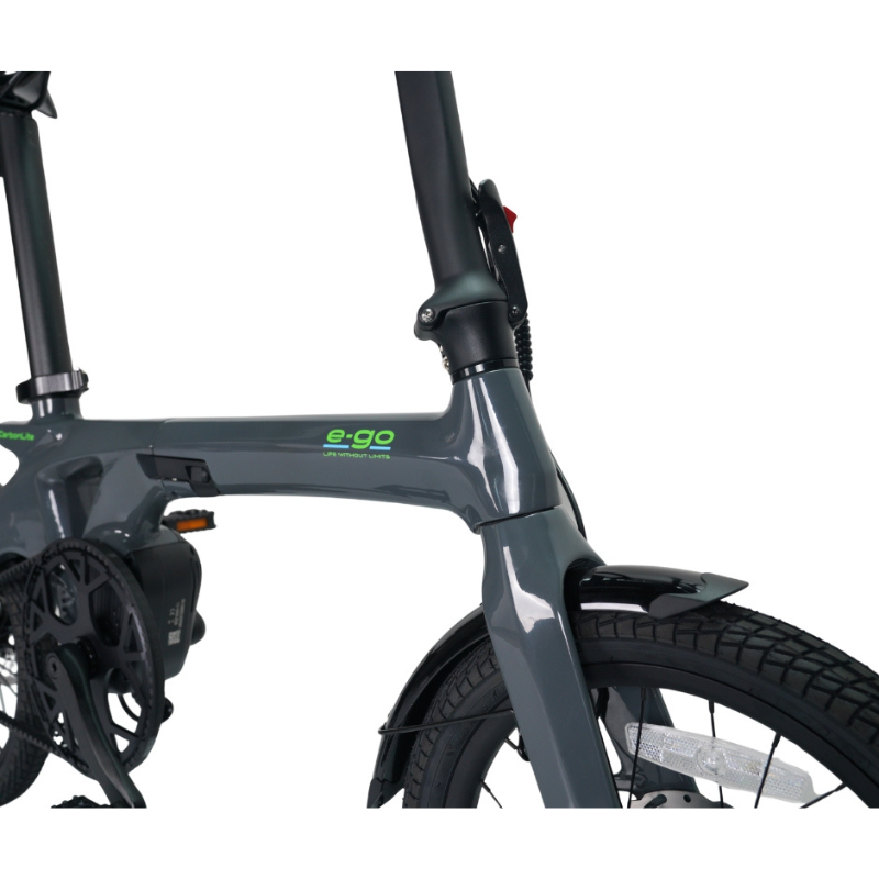 E_GO CARBON LITE 3S Carbon Fiber Folding E-Bike 75Nm 15.3KG 15.5MPH 250w