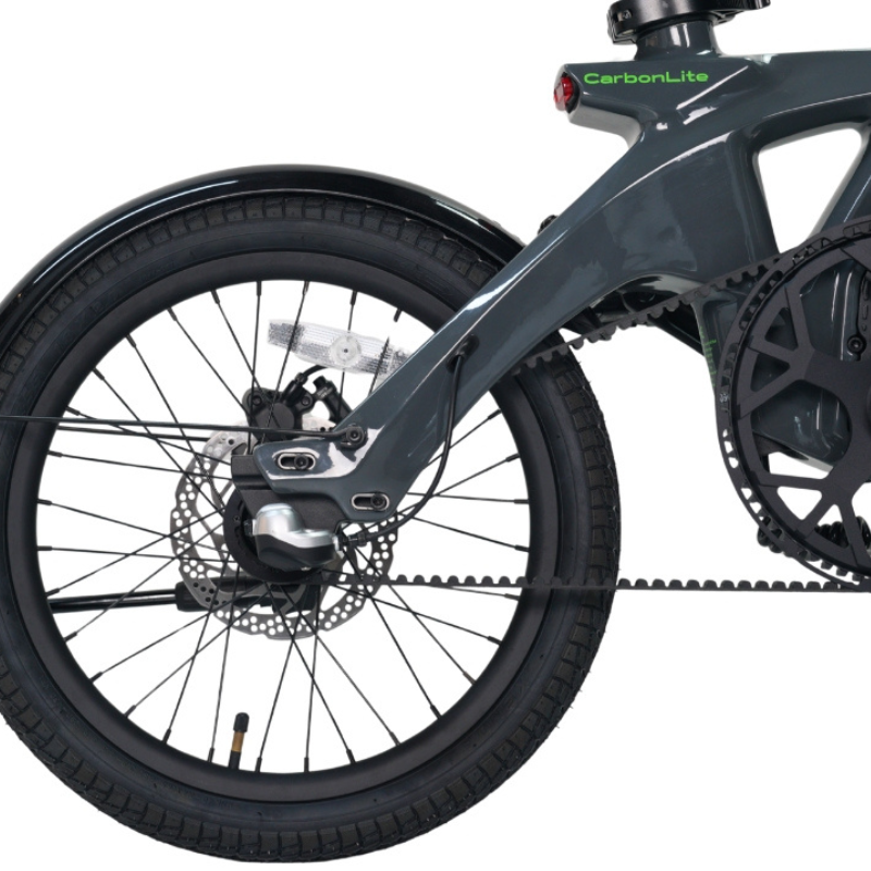 E_GO CARBON LITE 3S Carbon Fiber Folding E-Bike 75Nm 15.3KG 15.5MPH 250w