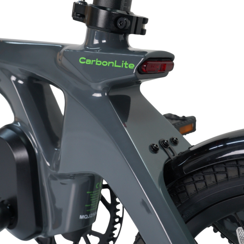 E_GO CARBON LITE 3S Carbon Fiber Folding E-Bike 75Nm 15.3KG 15.5MPH 250w