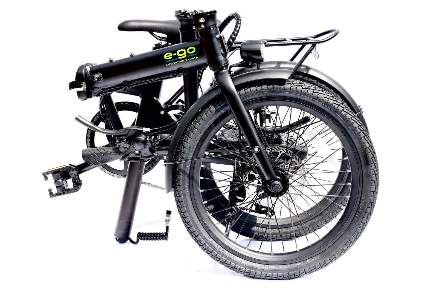 E-Go Light+ Folding E-Bike 250w 15.5mph 50km 20" Wheel