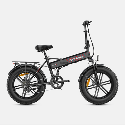 ENGWE EP-2 BOOST  Foldable Full Suspension Electric Bike - Top Speed 15.5mph | 74mi Range | 250W Power