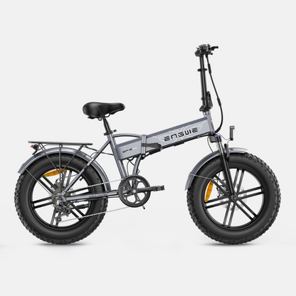 ENGWE EP-2 BOOST  Foldable Full Suspension Electric Bike - Top Speed 15.5mph | 74mi Range | 250W Power