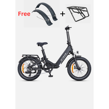 ENGWE L20 3.0 BOOST Folding City E-Bike 250W 15.5Mph 135Km Full Suspension