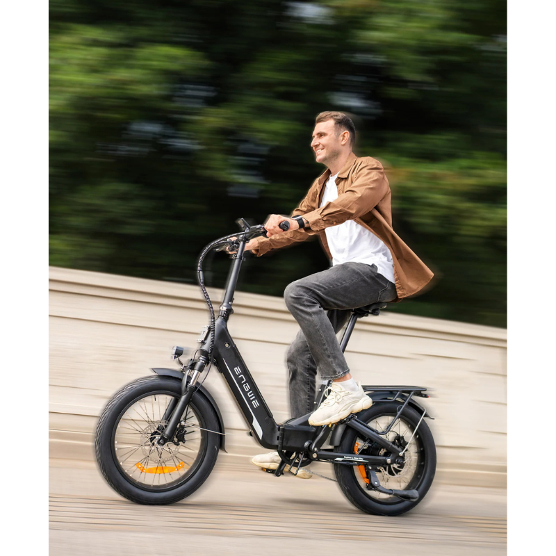 ENGWE L20 3.0 BOOST Folding City E-Bike 250W 15.5Mph 135Km Full Suspension
