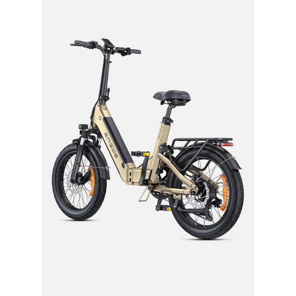 ENGWE L20 3.0 BOOST Folding City E-Bike 250W 15.5Mph 135Km Full Suspension