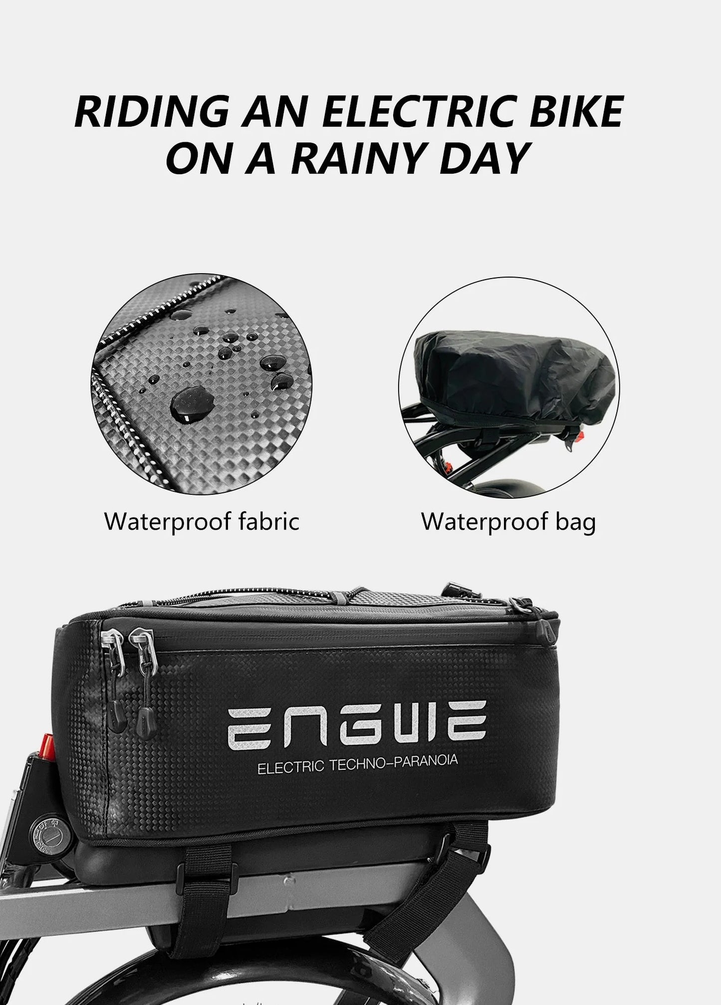 ENGWE RACK BAG 7L Waterproof Bike Rack Bag