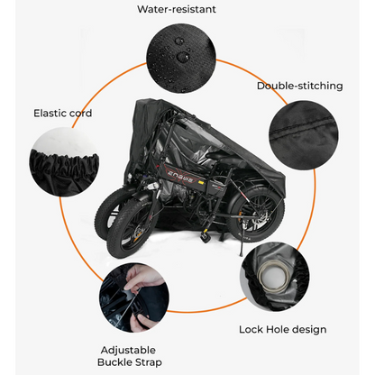 ENGWE OUTDOOR E-BIKE WATER PROOF COVER for 1, 2, 3 Bikes
