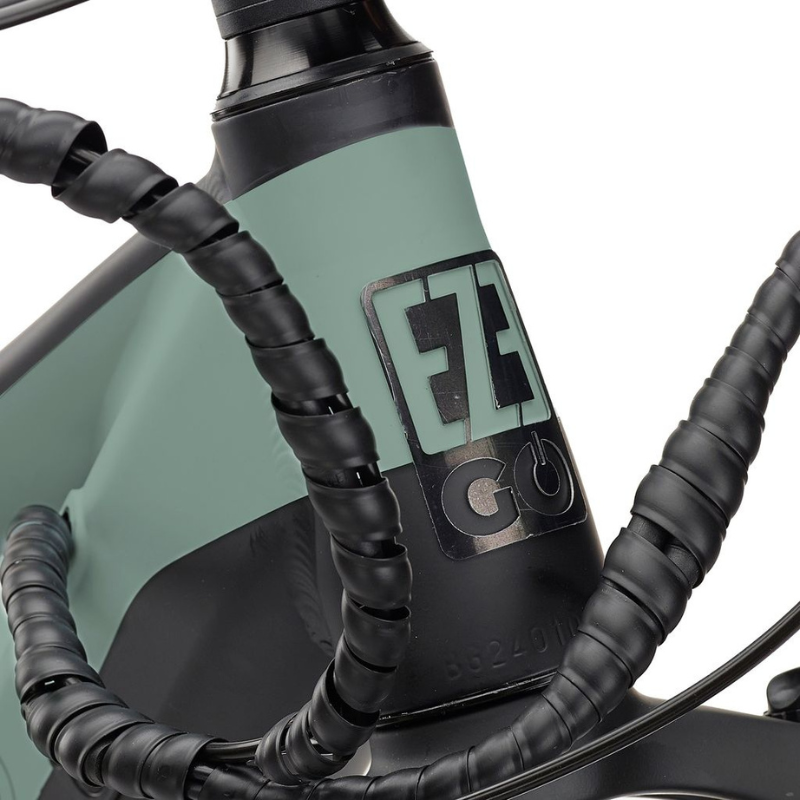 EZEGO TRAIL DESTROYER II E-MTB ARMY GREEN 250W 15.5MPH