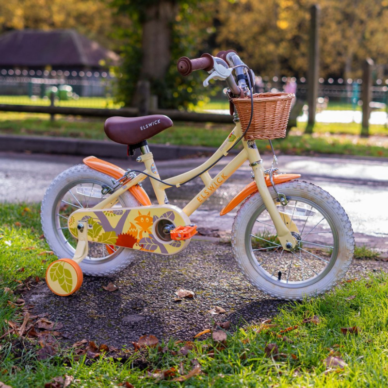 Elswick Freedom 14” Kids Heritage Bike – UK Brand First Bike with Stabilisers (Ages 3–5)