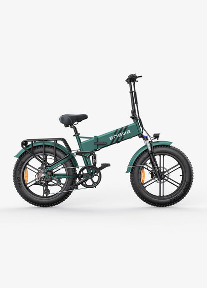 ENGWE Engine PRO 2.0 Full Suspension Foldable E-Bike 15.5mph 74mi 75Nm – TOP DOG BIKES
