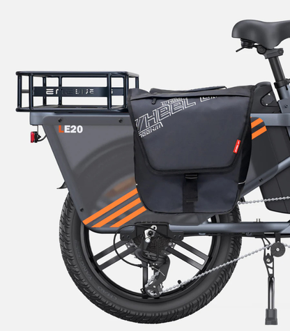 LE20 Double Pannier Rear Rack Double Pannier