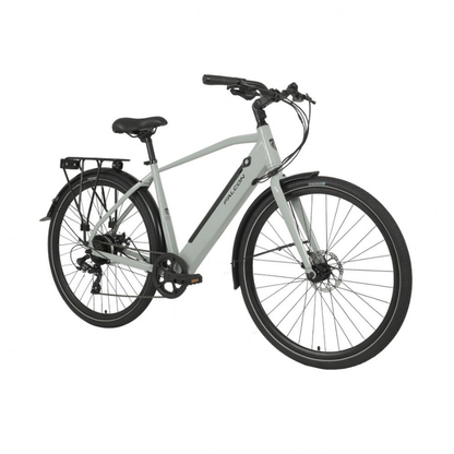 Falcon Liberty Crossbar Electric Hybrid Bike – 40 Mile Range eBike | Shimano Gears, UK