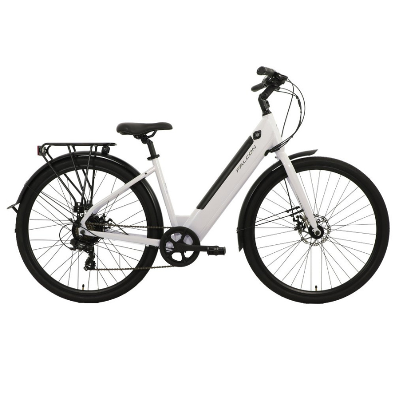 Falcon Liberty Low Step Electric Hybrid Bike – Easy Access eBike | 40 Mile Range, UK
