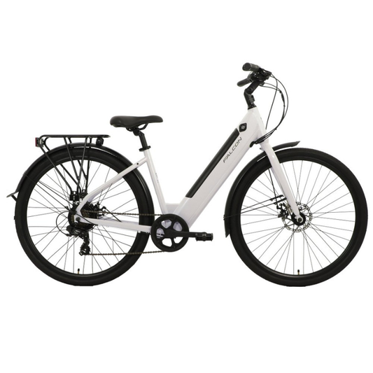 Falcon Liberty Low Step Electric Hybrid Bike – Easy Access eBike | 40 Mile Range, UK