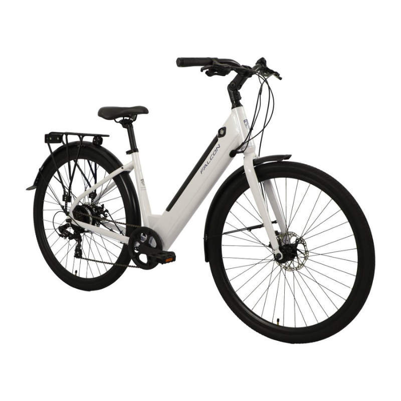 Falcon Liberty Low Step Electric Hybrid Bike – Easy Access eBike | 40 Mile Range, UK