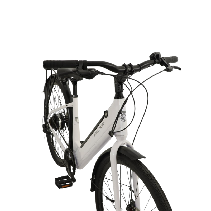 Falcon Liberty Low Step Electric Hybrid Bike – Easy Access eBike | 40 Mile Range, UK