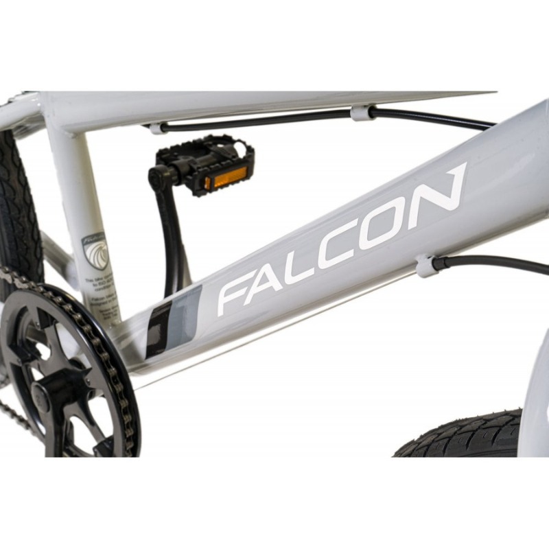 FALCON Jetstream 20" Kids Hybrid Bike - 6 Speed Shimano Gears, Lightweight Steel Frame