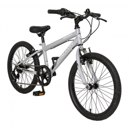 FALCON Jetstream 20" Kids Hybrid Bike - 6 Speed Shimano Gears, Lightweight Steel Frame