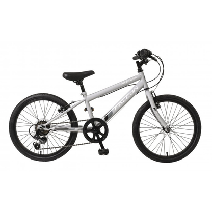 FALCON Jetstream 20" Kids Hybrid Bike - 6 Speed Shimano Gears, Lightweight Steel Frame