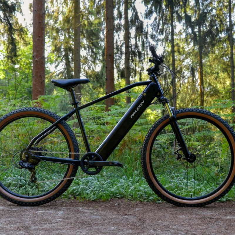 Falcon Turbine Electric Mountain Bike – 27.5” eMTB | 40 Mile Range, Suspension Fork