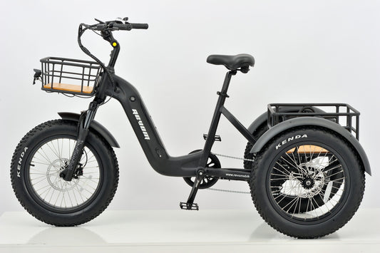 REVOM T2 Fat Tyre Electric Mountain Trike 250W