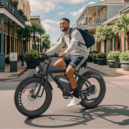 HIDOES B3 Fat Tyre E-Bike 15.5mph 250W Red