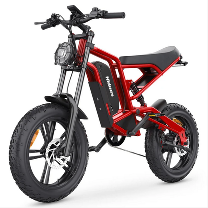 HIDOES B6 CRUISER Adult E-Bike Motorcycle 250W 15.5mph 50mi Speed Adjust System