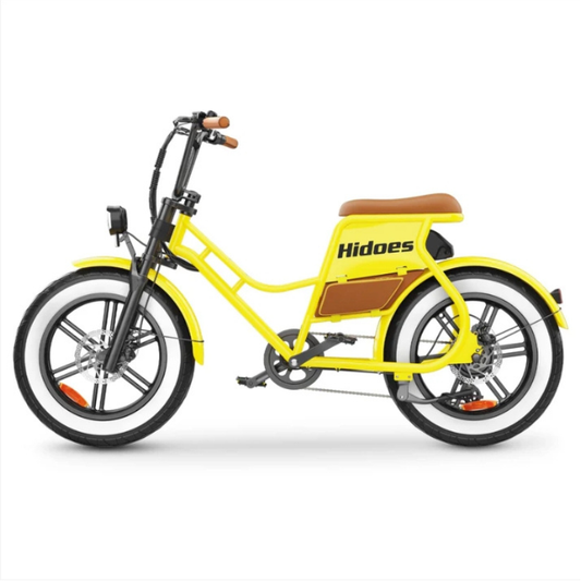 HIDOES C8 Fat Tyre Ladies E-Bike 20" 15.5mph 250W 55km 48V
