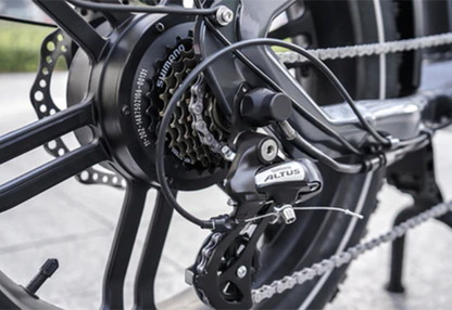 HIMIWAY BIG DOG Electric Bike 1200W Power -25mph Top Speed - 80mi Range - 20Ah Battery