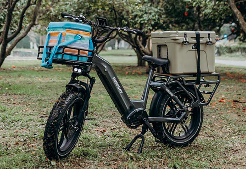 HIMIWAY BIG DOG Electric Bike 1200W Power -25mph Top Speed - 80mi Range - 20Ah Battery