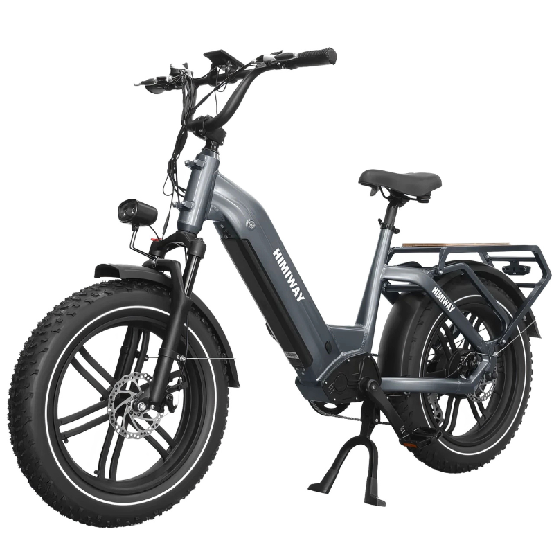 HIMIWAY BIG DOG Electric Bike 1200W Power -25mph Top Speed - 80mi Range - 20Ah Battery