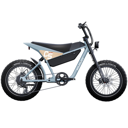 HIMIWAY C5 ULTRA E-Motorcycle - 1200W Power - 28mph - 80mi Range - 20Ah Battery