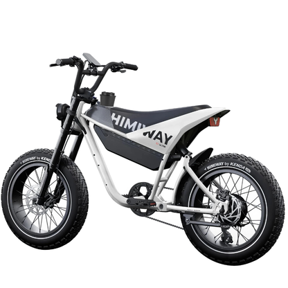 HIMIWAY C5 ULTRA E-Motorcycle - 1200W Power - 28mph - 80mi Range - 20Ah Battery