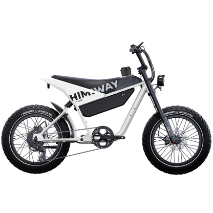 HIMIWAY C5 ULTRA E-Motorcycle - 1200W Power - 28mph - 80mi Range - 20Ah Battery