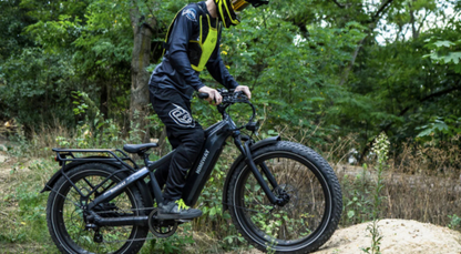 HIMIWAY D5 ZEBRA Premium All-Terrain Fat Tyre E-Bike - 750W Power - 28mph Speed - 80mi Range - 20Ah Battery