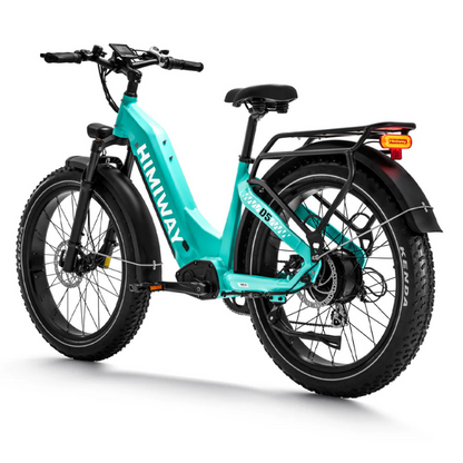 HIMIWAY D5 ZEBRA Premium All-Terrain Fat Tyre E-Bike - 750W Power - 28mph Speed - 80mi Range - 20Ah Battery