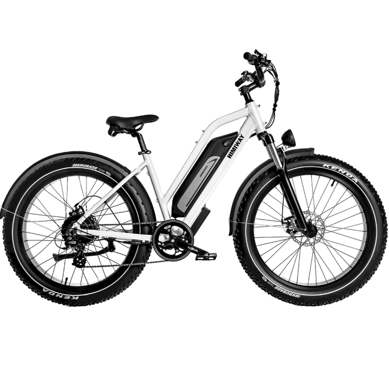 HIMIWAY D3 Cruiser E-Bike 250W(1200w max Power) 15.5mph(25mph Derestricted) 60mi 15Ah 80Nm