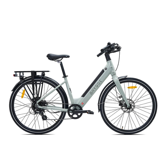 HYGGE NIVØ COMMUTER E-Bike 250W 15.5MPH Moss Grey 80km Range 42Nm Torque