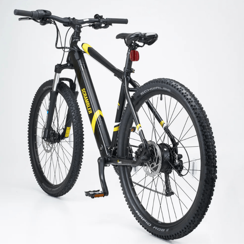 MARK2 Scrambler Lightweight Hard Tail Commuter Electric Mountain Bike - Top Speed 15.5mph | 60mi Range | 250W Power - eMTB