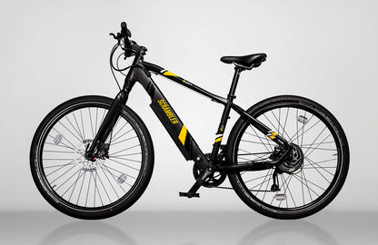 MARK2 Scrambler Light Weight Urban E-MTB Electric Mountain Bike - Top Speed 15.5mph | 20-60mi Range | 250W Power - Black