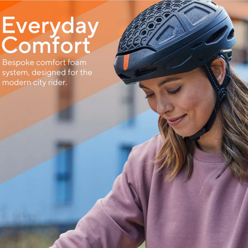 NEWLANE Foldable Bike Helmet – Ultra-Compact Urban Cycling Helmet (UK Certified)